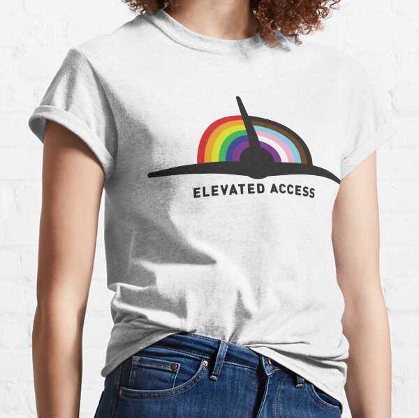 Elevated Access with Text Classic T-Shirt