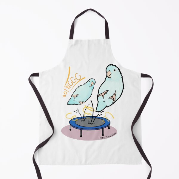Item preview, Parrotlets on Trampoline designed and sold by CarltonCrafts.