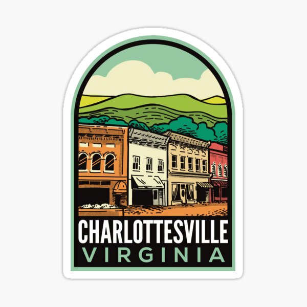 Artikel-Vorschau von Historischer im Stadtzentrum gelegener Weinlese Charlottesvilles VA, designt und verkauft von halpindesignco.