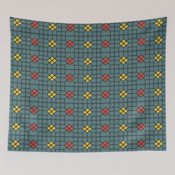 Item preview, Vintage stained glass Pattern designed and sold by MuteEcho.