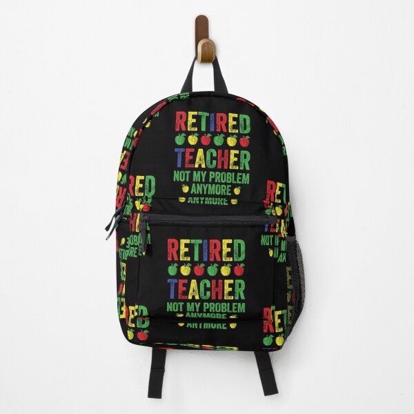 Item preview, Retired Teacher Not My Problem Anymore: Funny Retirement Gift - Teacher Retirement designed and sold by Adexyl.