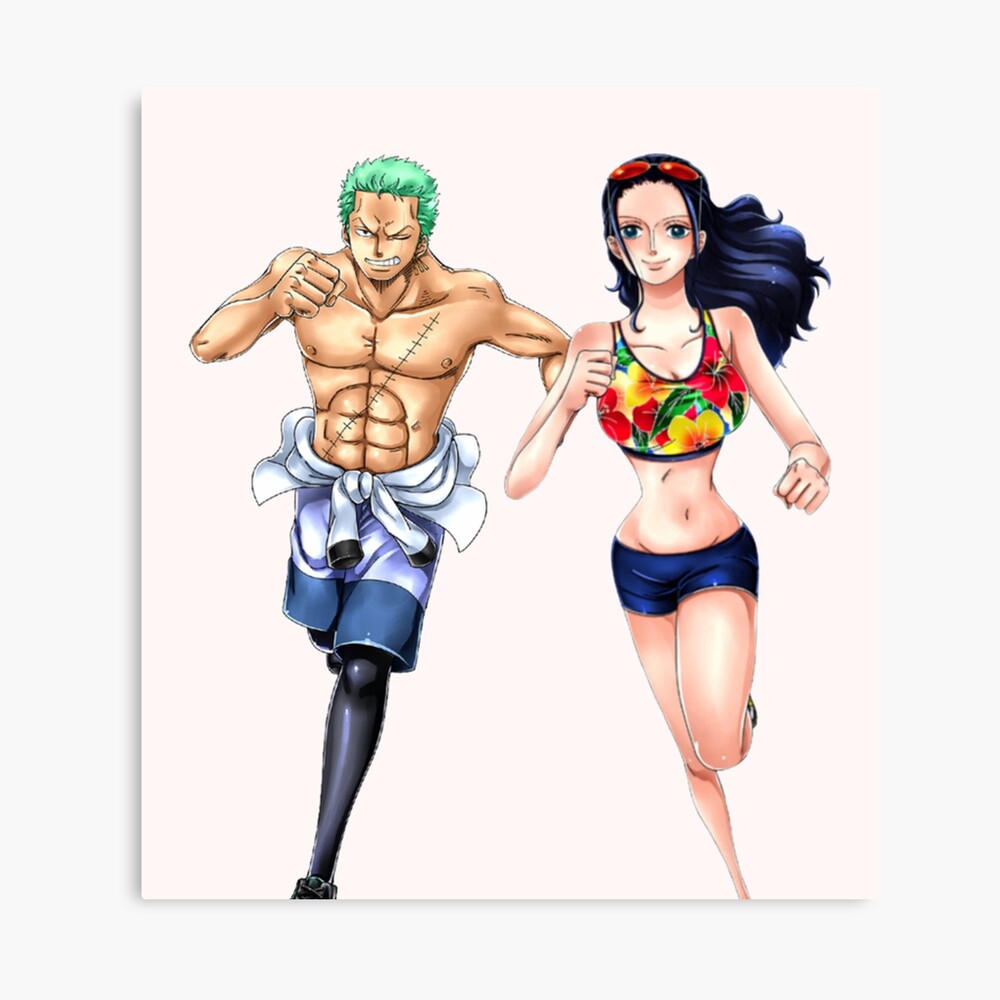 Nico Robin& Zoro one piece