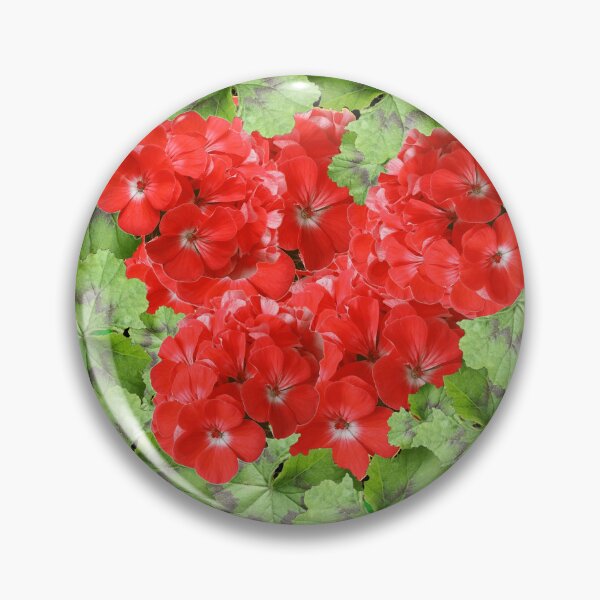 Item preview,   RED GERANIUMS LEAF PATTERN  BLACK COLOR ART designed and sold by sharlesart.