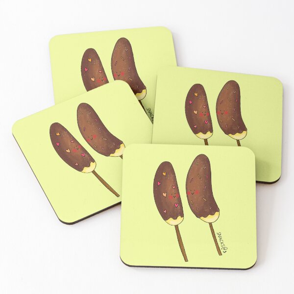 Item preview, A pair of Choco Banana designed and sold by Snacks-At-3.