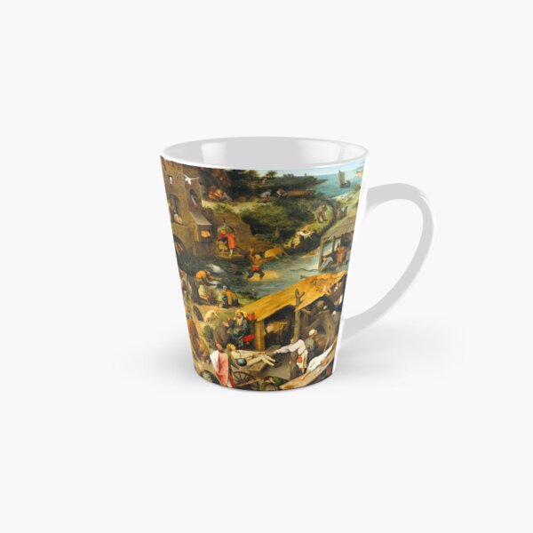 Item preview, Pieter Brueghel the Elder-The Dutch Proverbs ,Netherlandish Proverbs Print designed and sold by TeeARTHY.