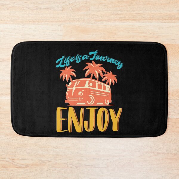 Item preview, Fun Life Is A Journey Enjoy Positive Message Retro Teacher designed and sold by MadrigueraSM-.