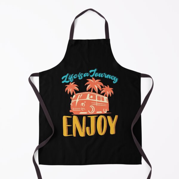 Item preview, Fun Life Is A Journey Enjoy Positive Message Retro Teacher designed and sold by MadrigueraSM-.