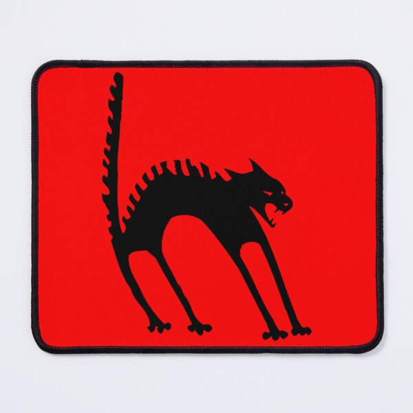 Item preview, Spooked Cat Sticker designed and sold by Nils Petter Stein.