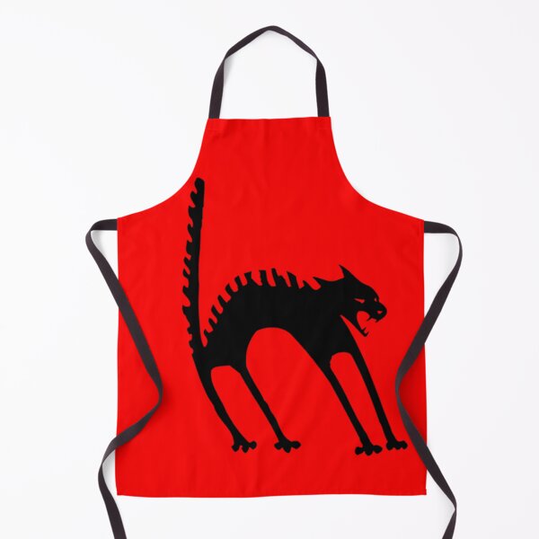 Item preview, Spooked Cat Sticker designed and sold by Nils Petter Stein.