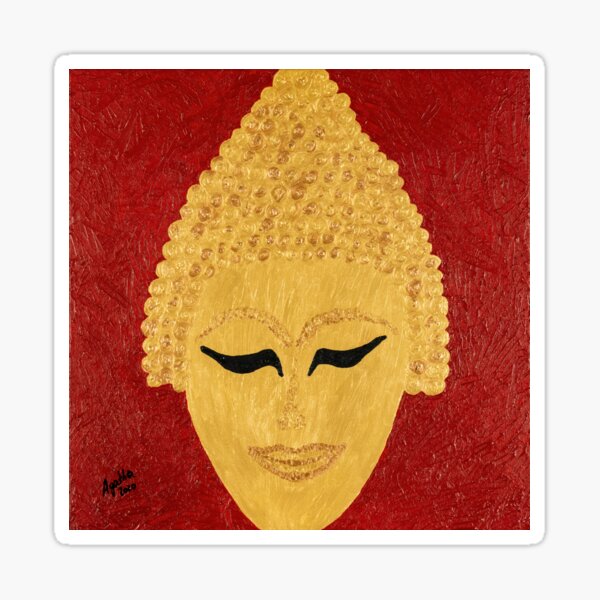 BUDDHA LOVE by Agatha Sticker