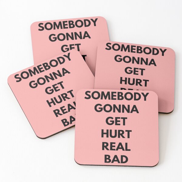 Item preview, Somebody Gonna Get Hurt Real Bad Light   designed and sold by OrdesaDesign.