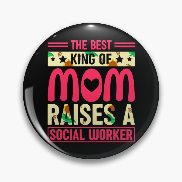 Item preview, The best kind of mom raises a social worker designed and sold by GeneTonia0307.
