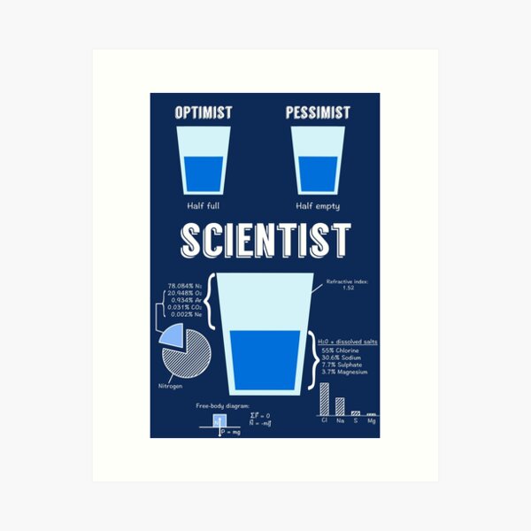 Item preview, Optimist... pessimist... SCIENTIST! designed and sold by -Andropov-.