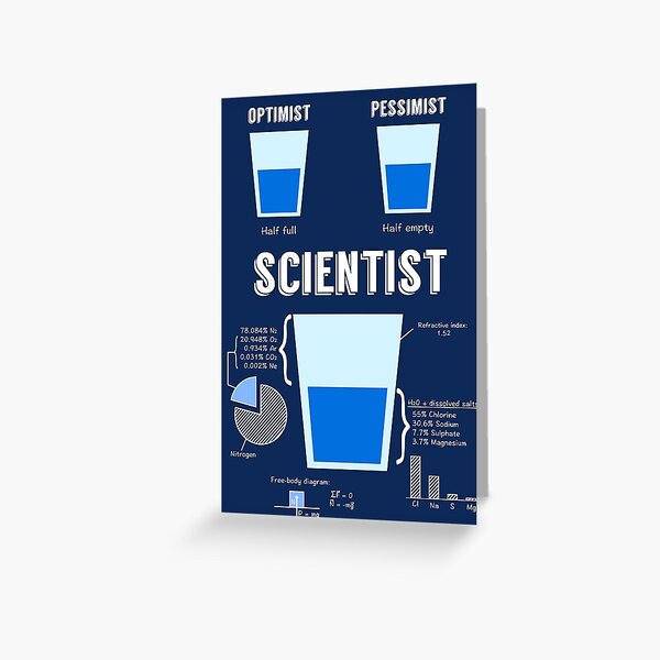 Item preview, Optimist... pessimist... SCIENTIST! designed and sold by -Andropov-.