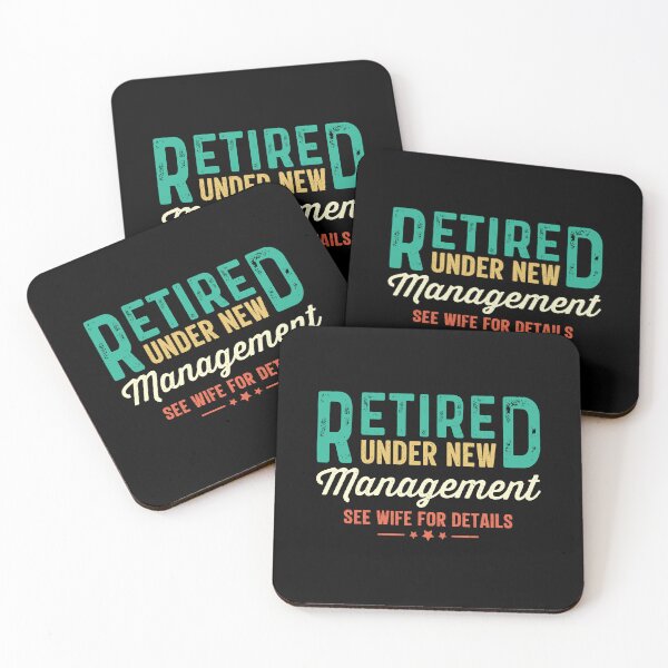Item preview, Retired Under New Management See Wife For Details: Funny Retirement Gift - Dad Retirement designed and sold by Adexyl.