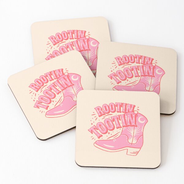 Item preview, Rootin Tootin | Pink Cowboy Cowgirl Rodeo Boot Preppy Aesthetic | HOWDY Y'ALL | White Background designed and sold by PEARROT.