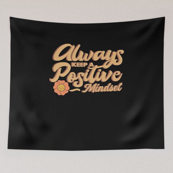 Item preview, Happy Always Keep A Positive Mindset Motivational Teacher designed and sold by MadrigueraSM-.