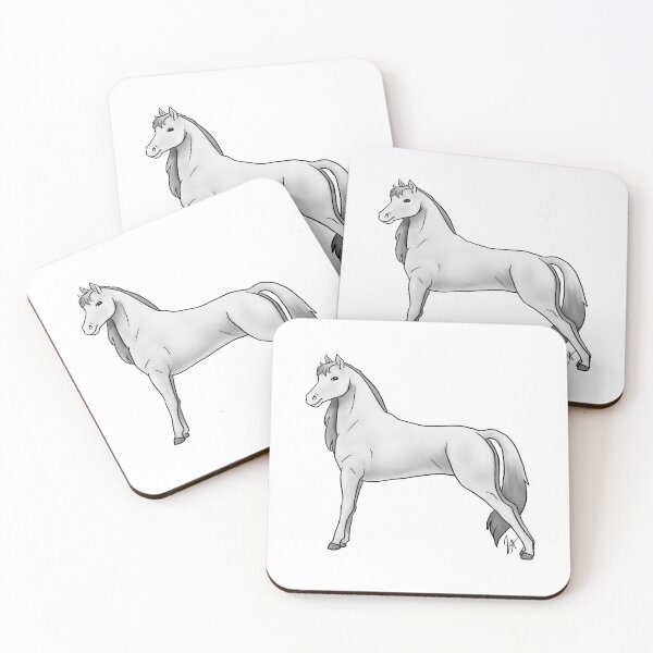 Item preview, Morgan Horse - White designed and sold by Jennifer Stolzer.
