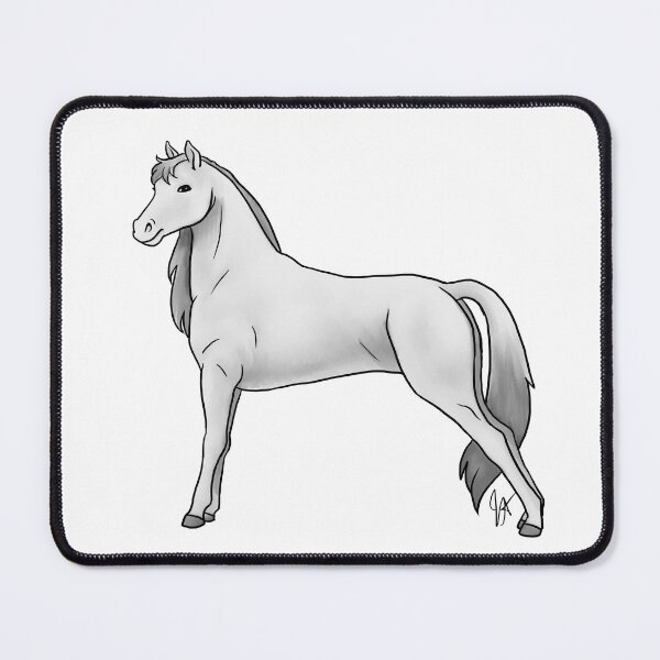 Item preview, Morgan Horse - White designed and sold by Jennifer Stolzer.