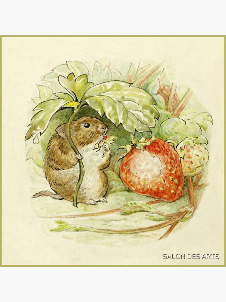 Póster for Sale con la obra «El cuento del jengibre y los pepinillos - Beatrix  Potter» de forgottenbeauty