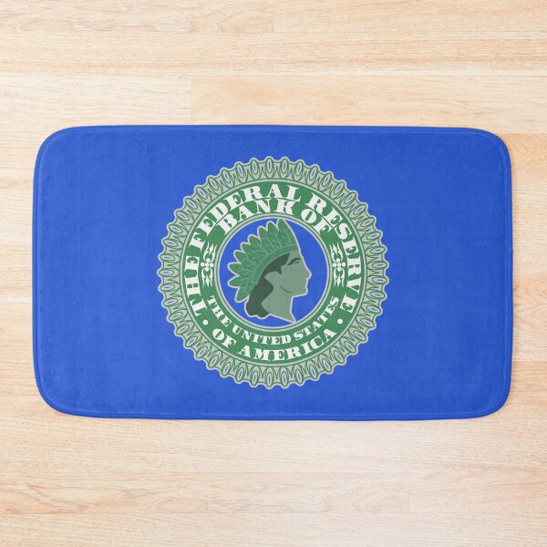 Item preview, Seals of the financial federal system and US banks. The head of a native Indian and a crown of bird feathers designed and sold by GAleksS.