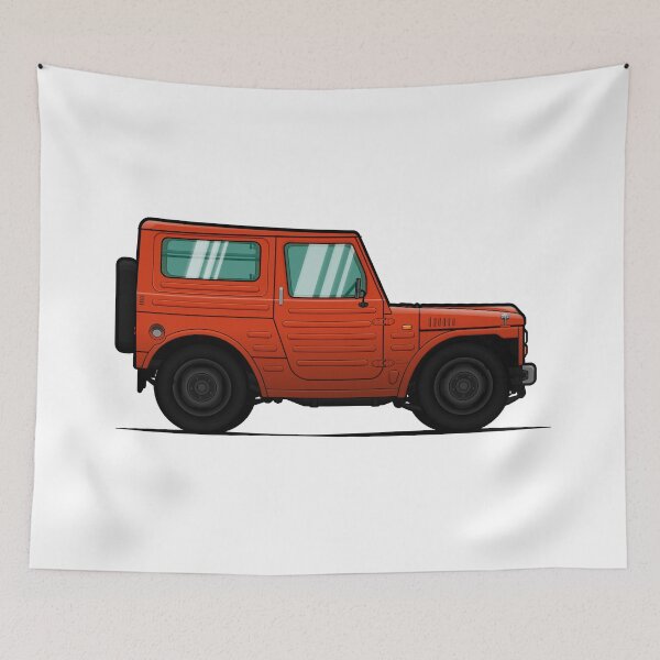 Item preview, Small Japan 4x4 Orange designed and sold by mapurito.