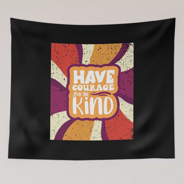 Item preview, Happy Have Courage And Be Kind Positive Affirmation Teacher designed and sold by MadrigueraSM-.
