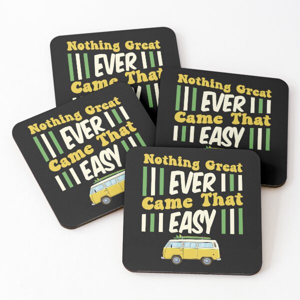 Item preview, Happy Nothing Great Ever Came That Easy Motivational Teacher designed and sold by MadrigueraSM-.