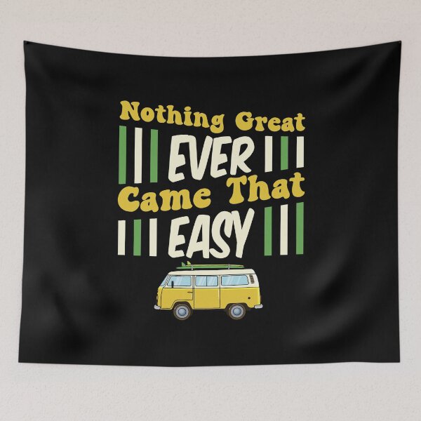 Item preview, Happy Nothing Great Ever Came That Easy Motivational Teacher designed and sold by MadrigueraSM-.