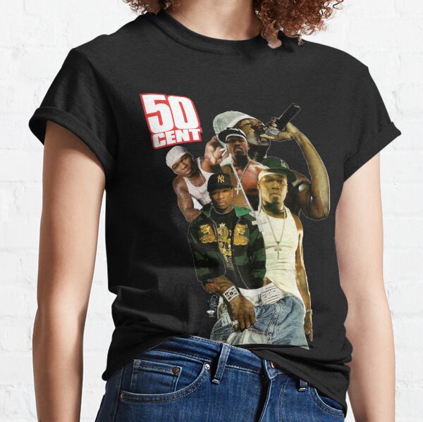 Gangsta Rap Hip Hop Maat M Vintage 50 Cent 9 Bullet Holes Shirt Kleding Gender-neutrale kleding volwassenen Tops & T-shirts T-shirts T-shirts met print 