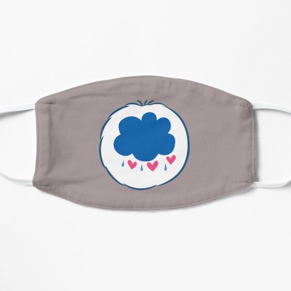 Grumpy Bear Halloween Bear Costume Gift Flat Mask
