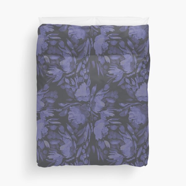 Item preview, Purple Skeleton Floral Print designed and sold by LThomasDesigns.