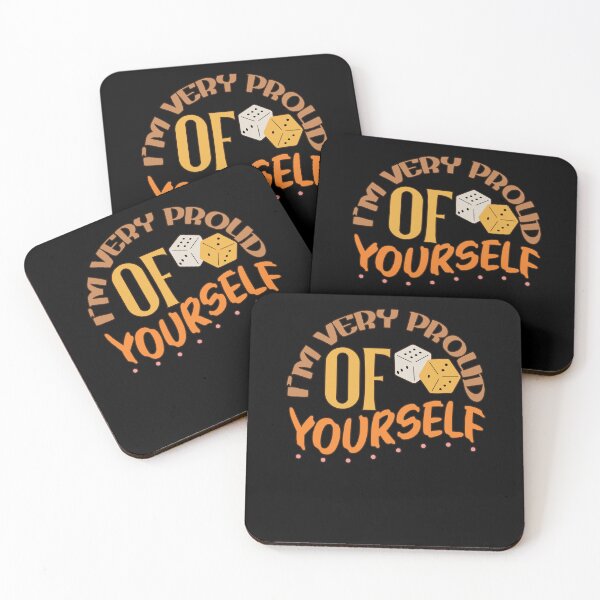 Item preview, Happy Very Proud Of Yourself Positive Affirmation Teacher designed and sold by MadrigueraSM-.