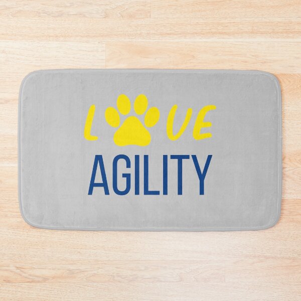 Item preview, Love agility in blue and yellow designed and sold by PausePapote.