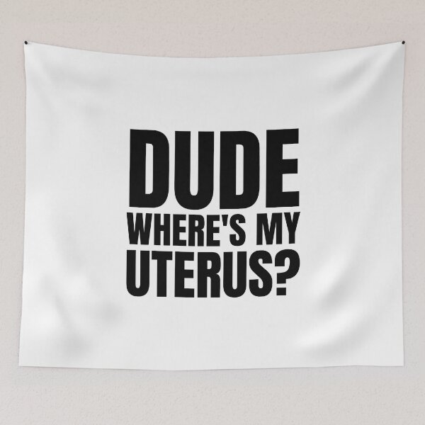 Item preview, Dude Where's My Uterus, Hysterectomy, Uterus, Uterus Cancer, Fibroids, Hysterectomy Surgery  designed and sold by AmputTee.