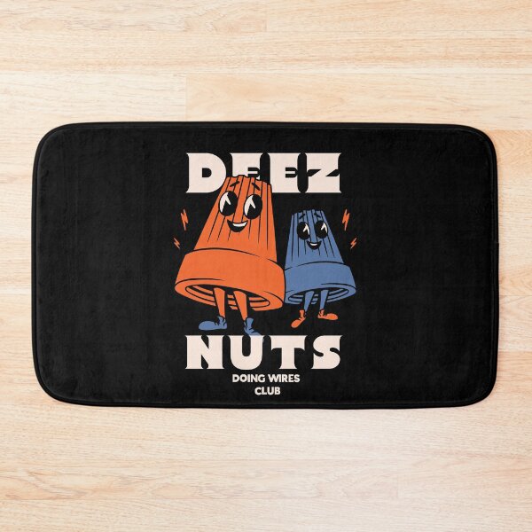 Item preview, DEEZ NUTS | Doing Wires Club | Funny wire connectors Electrician meme designed and sold by Any Color Designs.