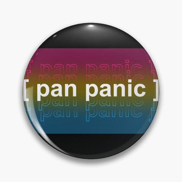 Item preview, Pansexual Panic LGBTQ+ Pride T-shirt designed and sold by Mako-44.
