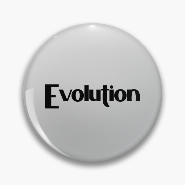 Item preview, Evolution - Bold Black Text designed and sold by Chubuter.