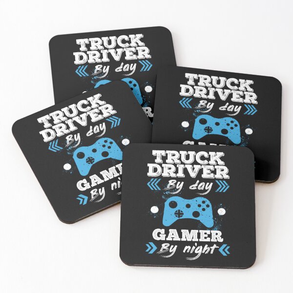 Item preview, Truck Driver By Day Gamer By Night for Best Truck Driver designed and sold by SVPOD.