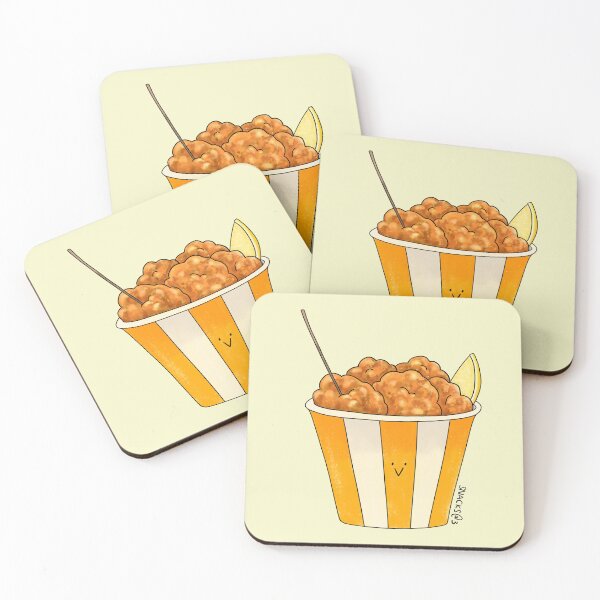 Item preview, A bucket of Karaage with lemon slice designed and sold by Snacks-At-3.