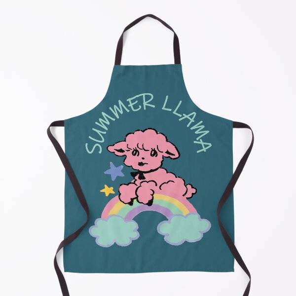 Item preview, summer llama rainbow, baby llama designed and sold by XXgooddeedXX.