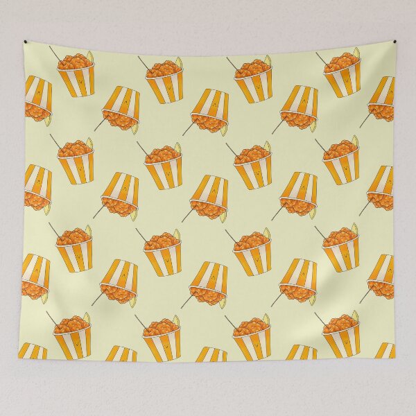 Item preview, A bucket of Karaage with lemon slice designed and sold by Snacks-At-3.