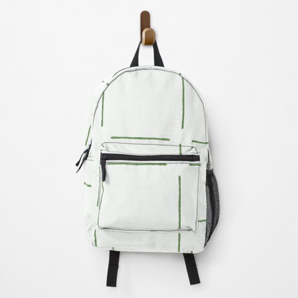 Item preview, Block Print Simple Squares in Green and White designed and sold by House of Haha.