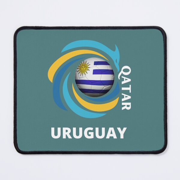 Item preview, Qatar Football soccer team Uruguay designed and sold by DesignsbyMona.