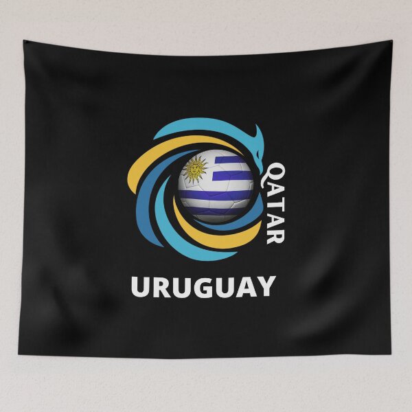 Item preview, Qatar Football soccer team Uruguay  designed and sold by DesignsbyMona.