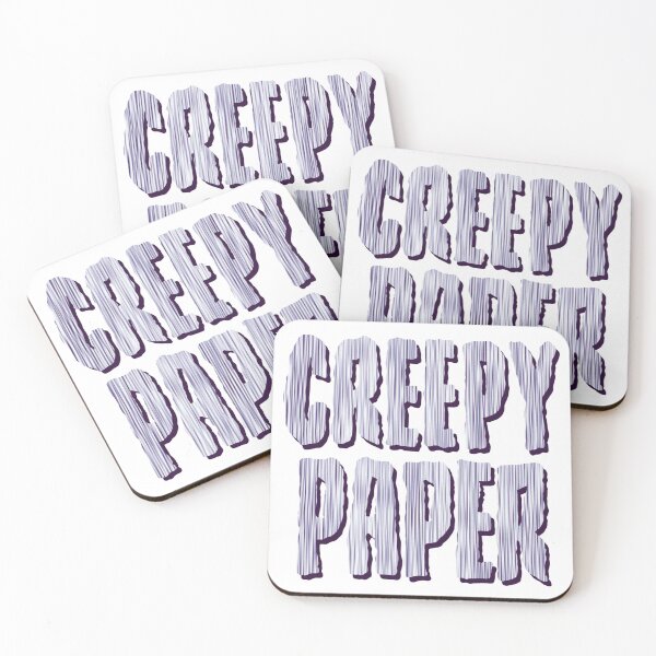 Item preview, Creepy Paper / Crepe Paper designed and sold by spottedhound.