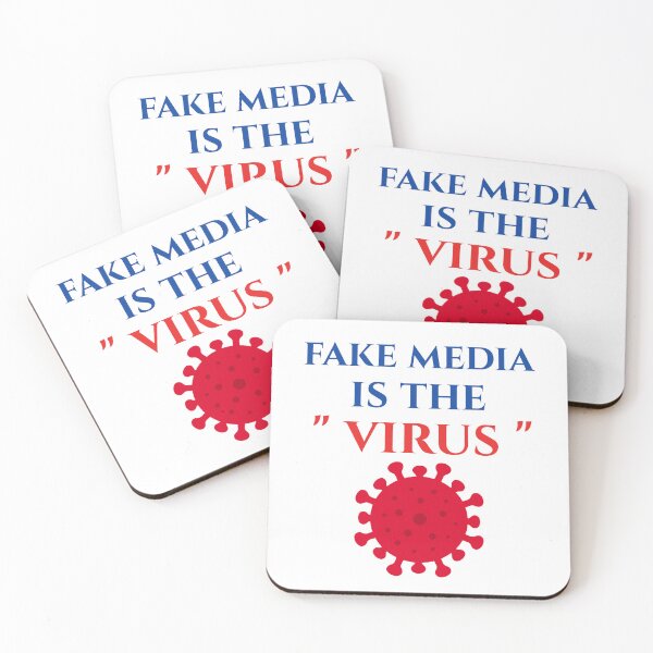 Item preview, fake media is the virus  designed and sold by Bethemostbeauti.