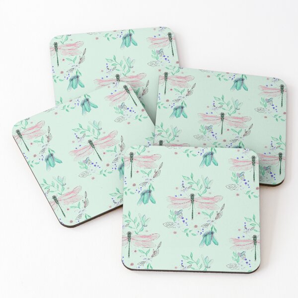 Item preview, Light Green Dragonfly & Crystal designed and sold by BlossomandIvy.