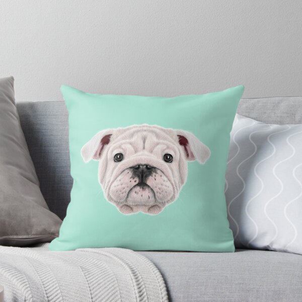 Item preview, Illustrated portrait of English Bulldog puppy.  designed and sold by messer16.