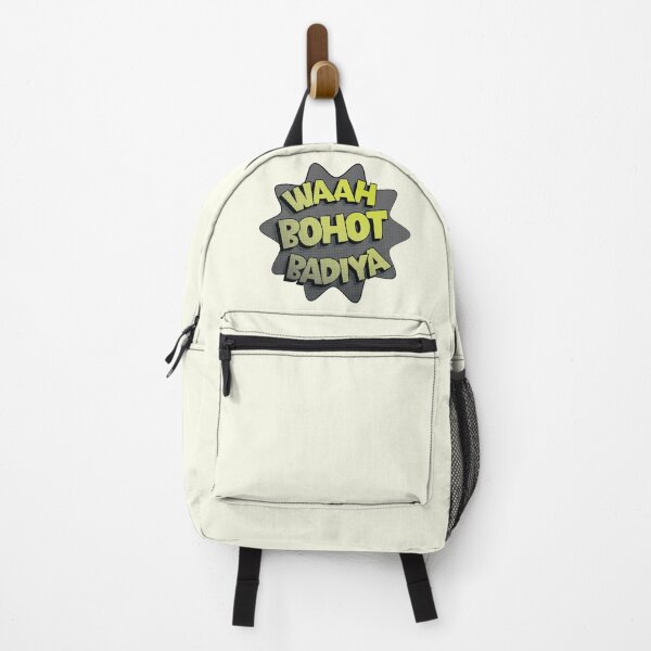 Item preview, Waah Bohot Badiya | Hindi | Punjabi | Funny Hindi Phrases designed and sold by DrawingBoard.